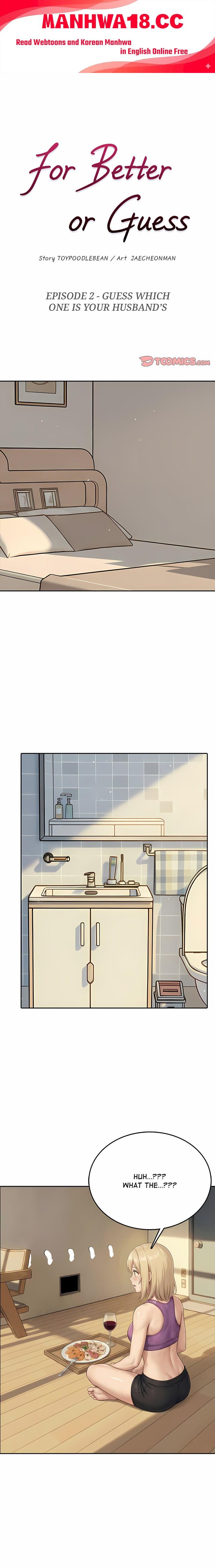 For Better or Guess Chapter 2 Page 1