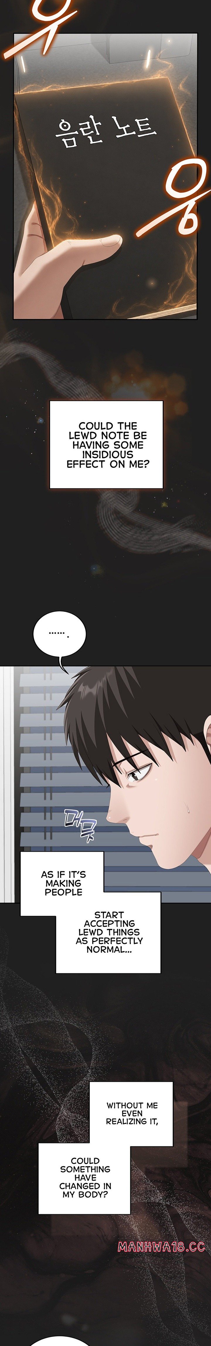 As Written In the Lewd Notebook