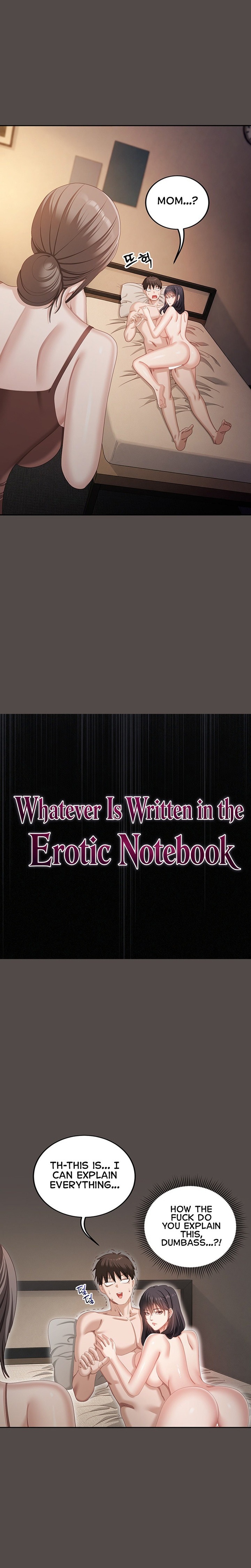 As Written In the Lewd Notebook