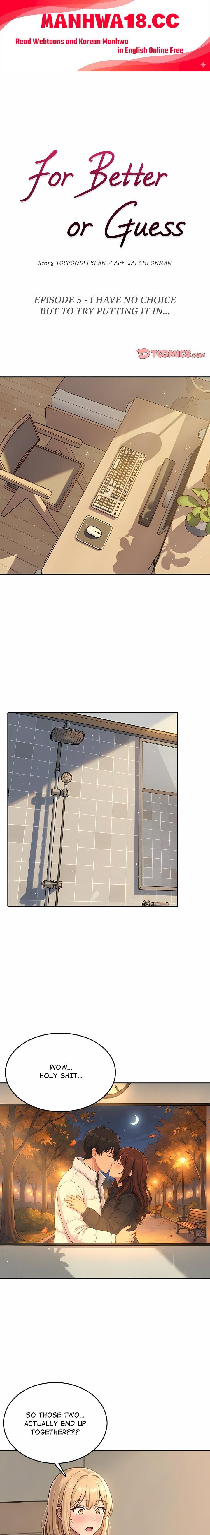 For Better or Guess Chapter 5 Page 1