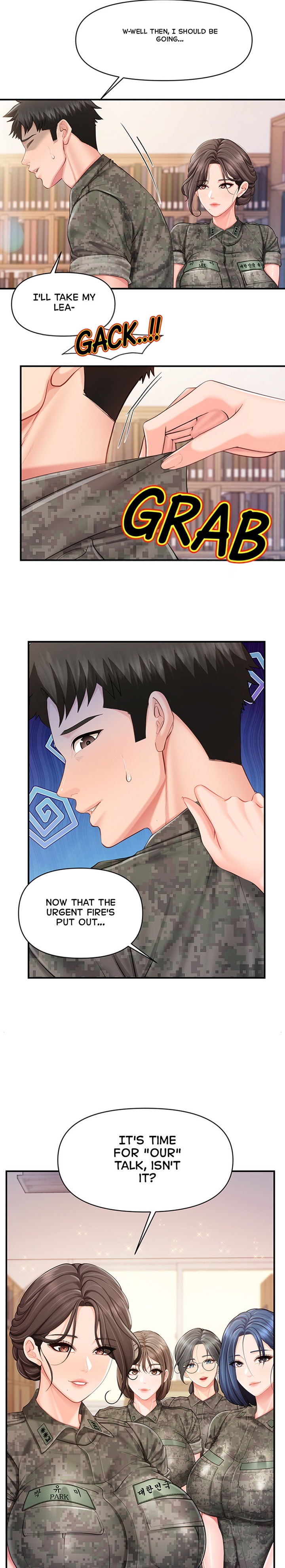 I’m the Only Man on the Military Base