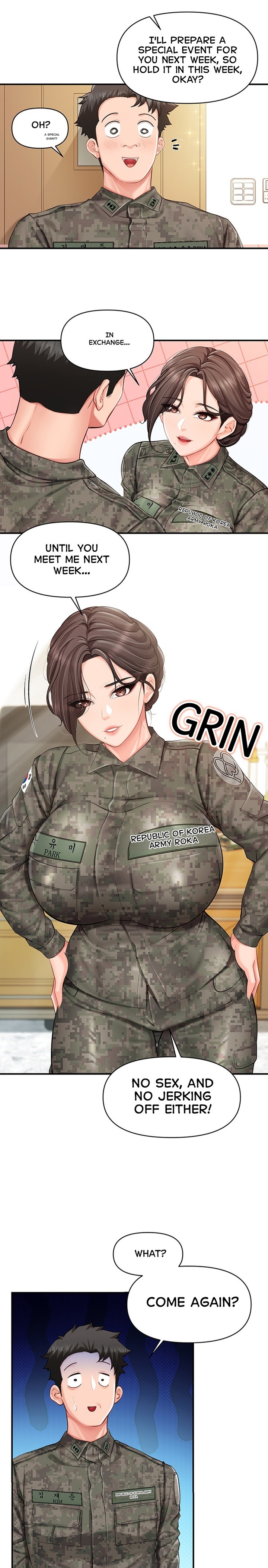 I’m the Only Man on the Military Base