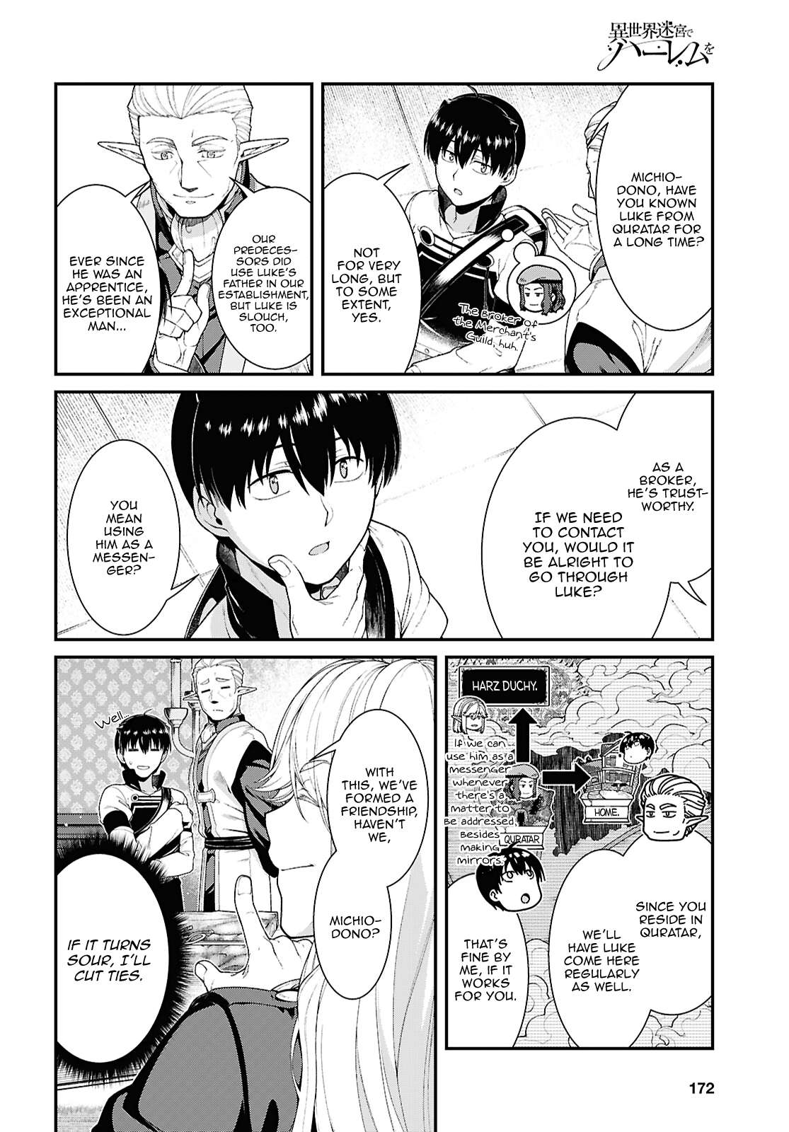 Isekai Meikyuu de Harem wo Chapter 101 Page 6