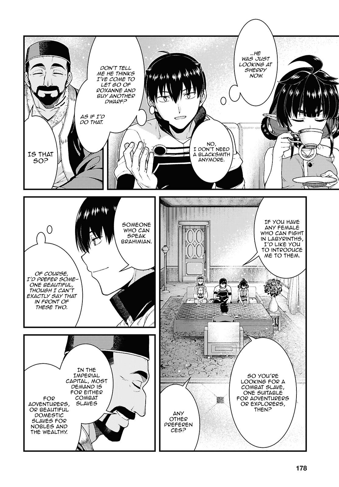 Isekai Meikyuu de Harem wo Chapter 101 Page 12
