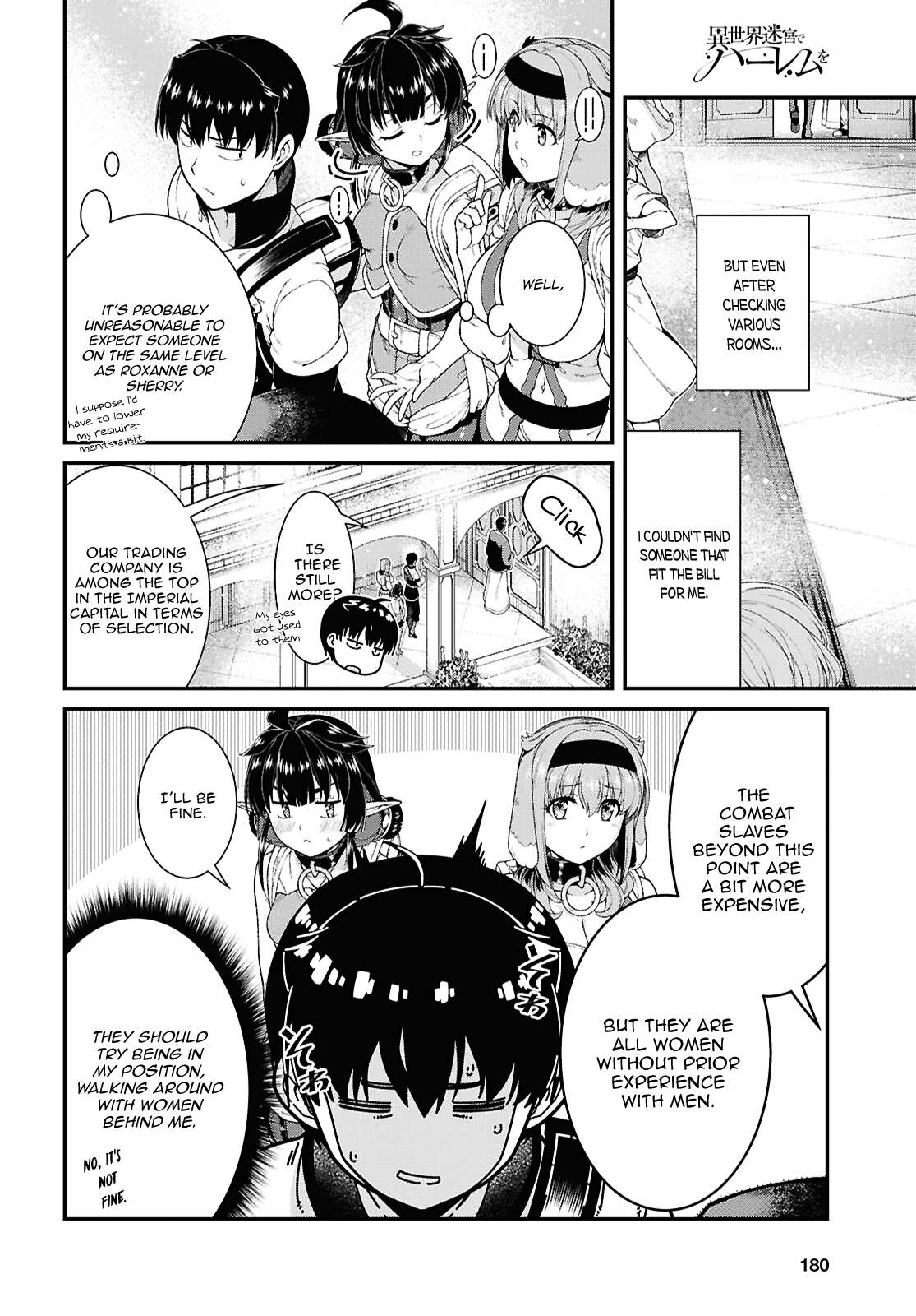 Isekai Meikyuu de Harem wo Chapter 101 Page 14