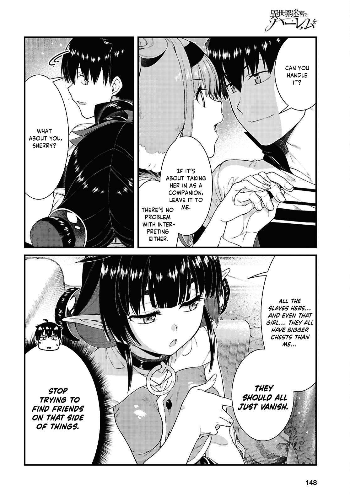 Isekai Meikyuu de Harem wo Chapter 102 Page 14