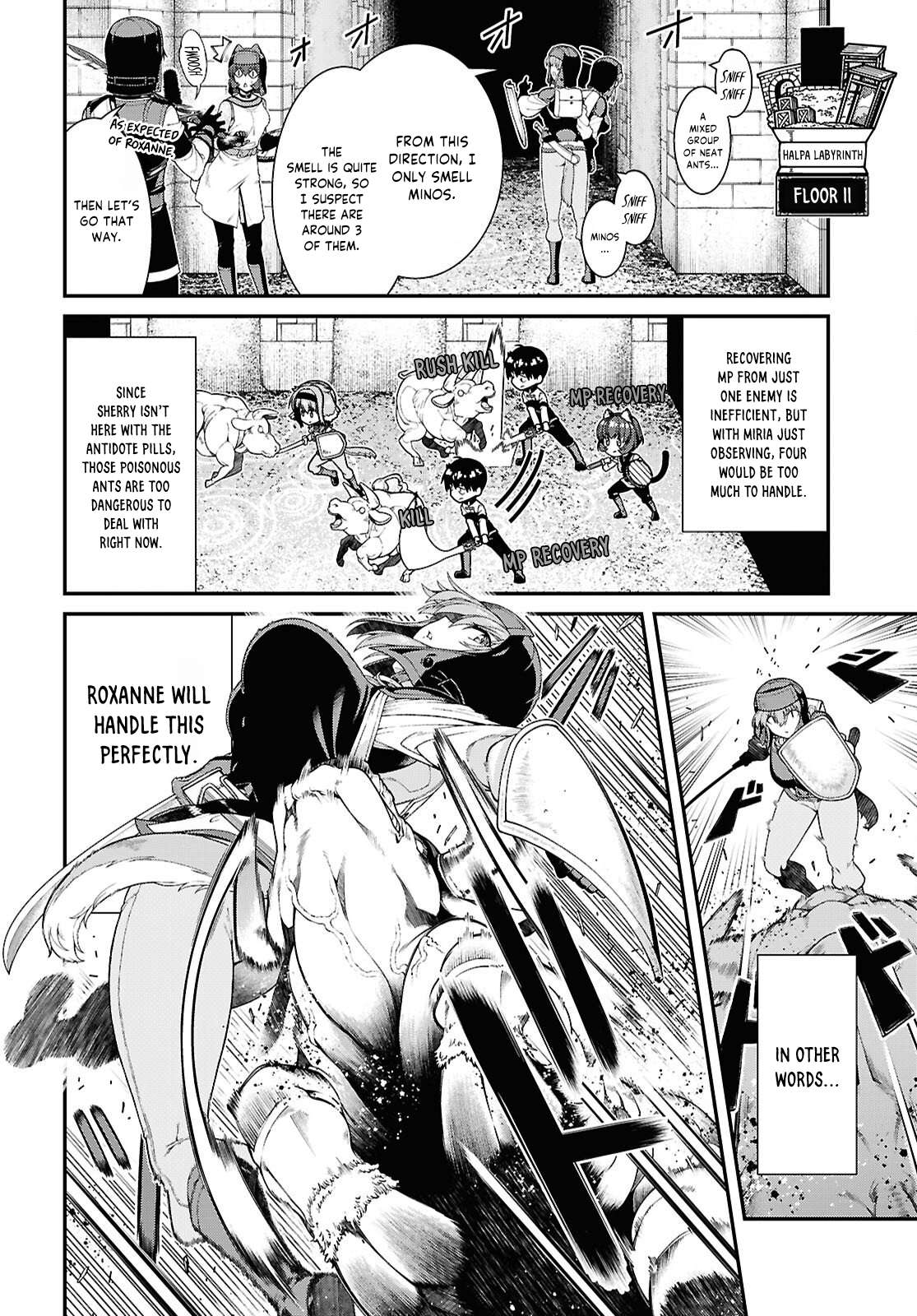 Isekai Meikyuu de Harem wo Chapter 105 Page 10