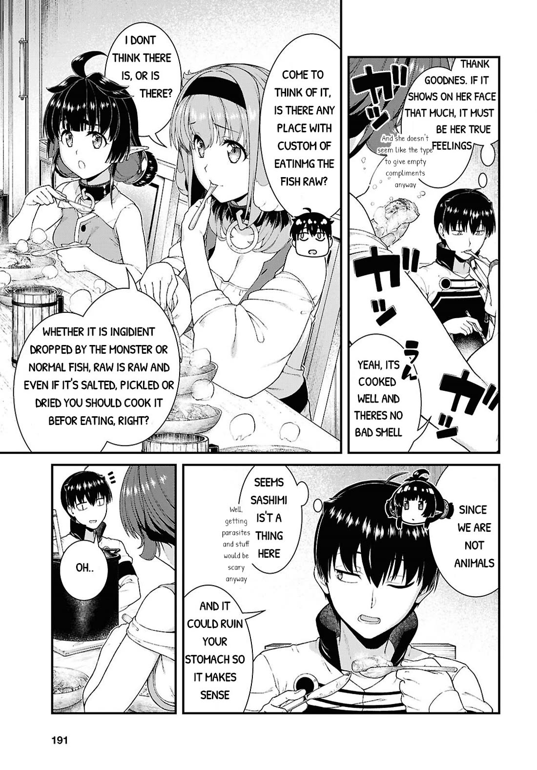 Isekai Meikyuu de Harem wo Chapter 106 Page 8