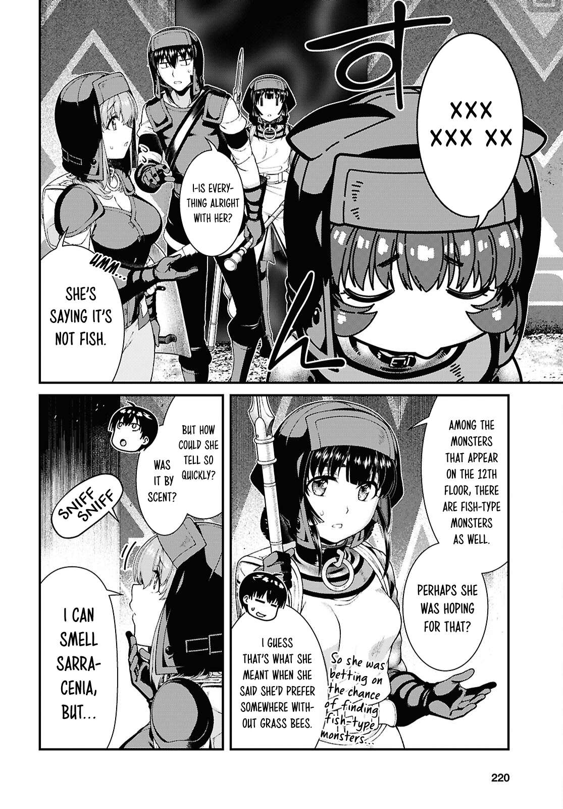 Isekai Meikyuu de Harem wo Chapter 111 Page 4