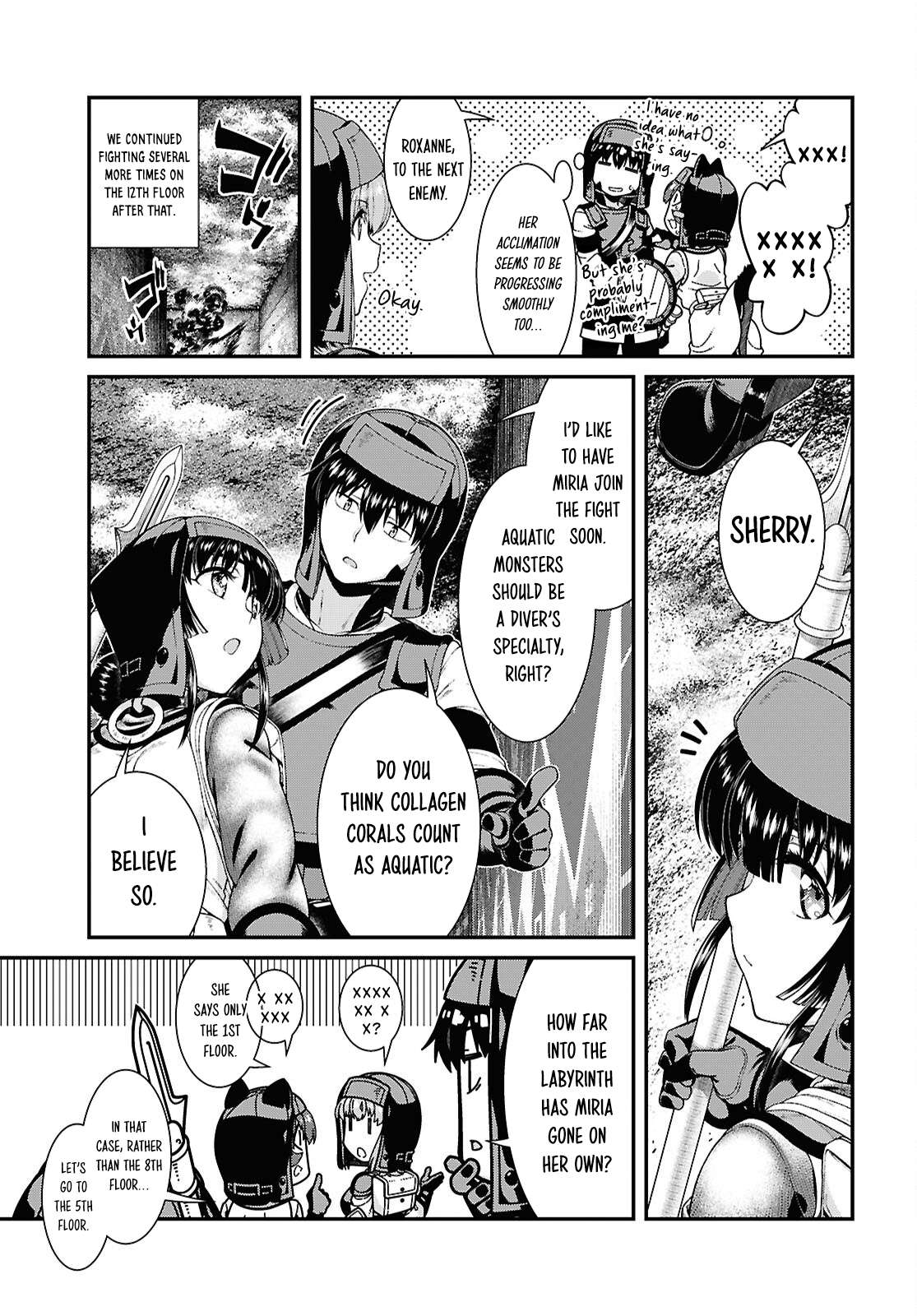 Isekai Meikyuu de Harem wo Chapter 111 Page 9