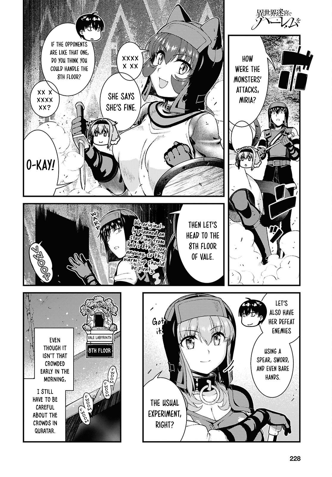Isekai Meikyuu de Harem wo Chapter 111 Page 12