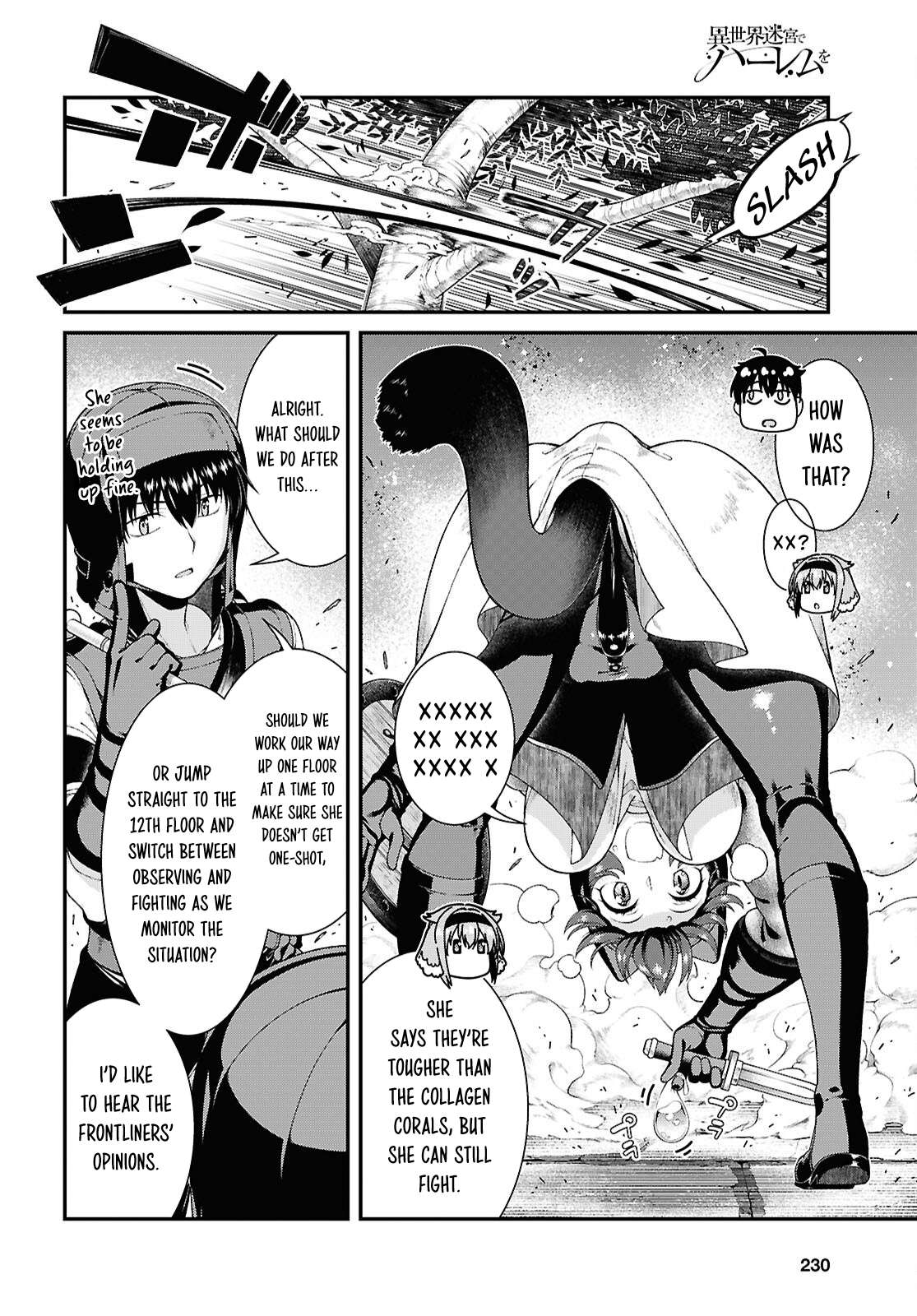 Isekai Meikyuu de Harem wo Chapter 111 Page 14