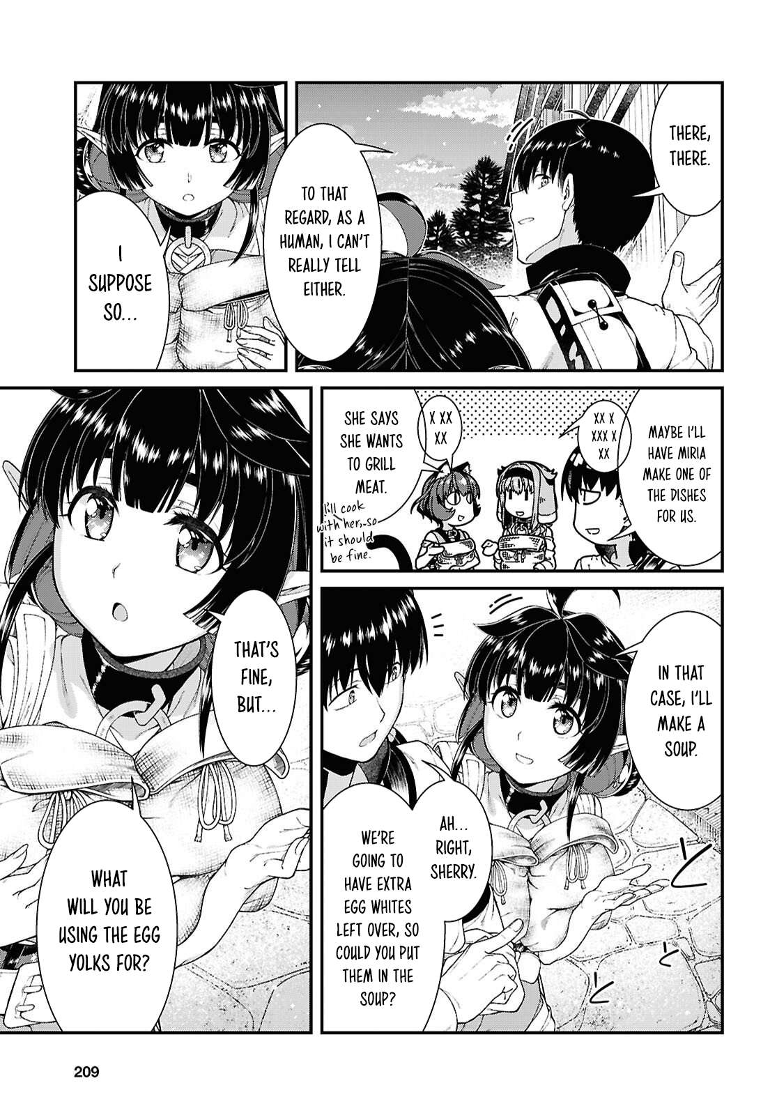 Isekai Meikyuu de Harem wo Chapter 112 Page 3