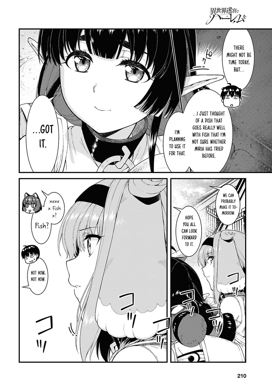 Isekai Meikyuu de Harem wo Chapter 112 Page 4