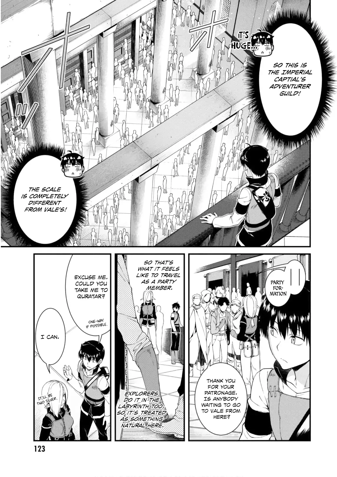 Isekai Meikyuu de Harem wo Chapter 23 Page 23