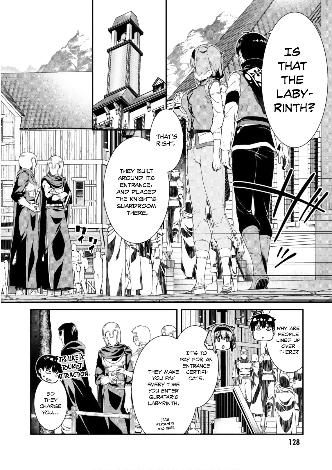 Isekai Meikyuu de Harem wo Chapter 23 Page 28
