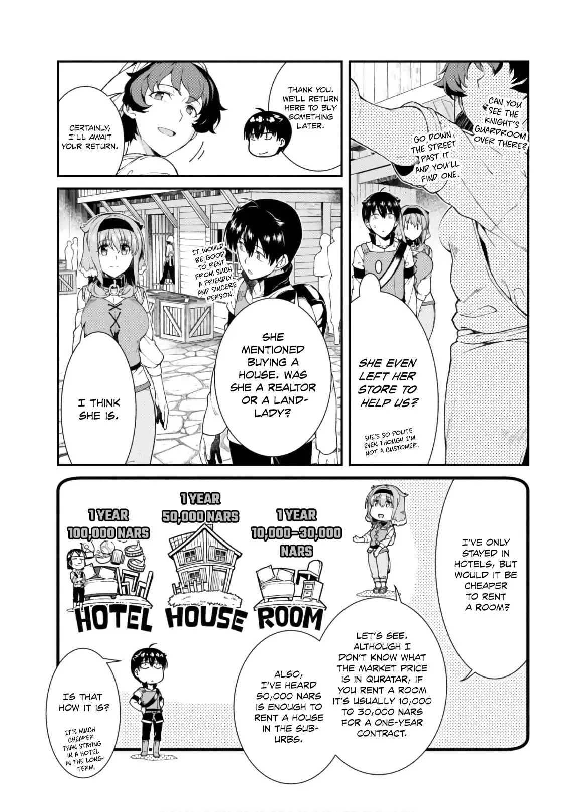 Isekai Meikyuu de Harem wo Chapter 24 Page 4
