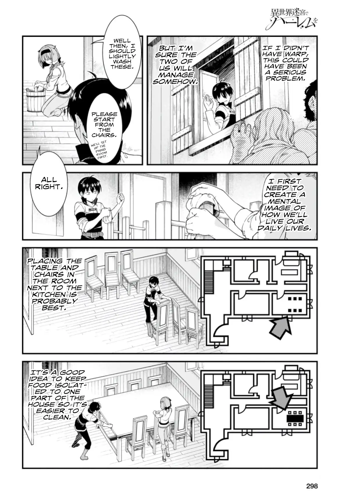 Isekai Meikyuu de Harem wo Chapter 26 Page 24