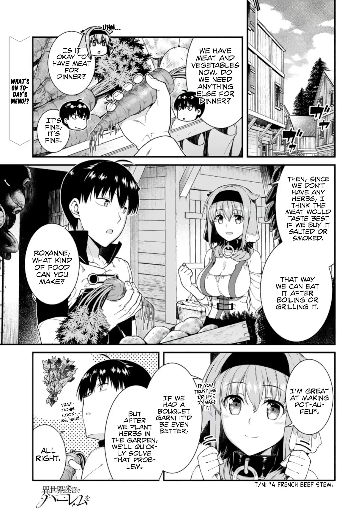 Isekai Meikyuu de Harem wo Chapter 27 Page 2