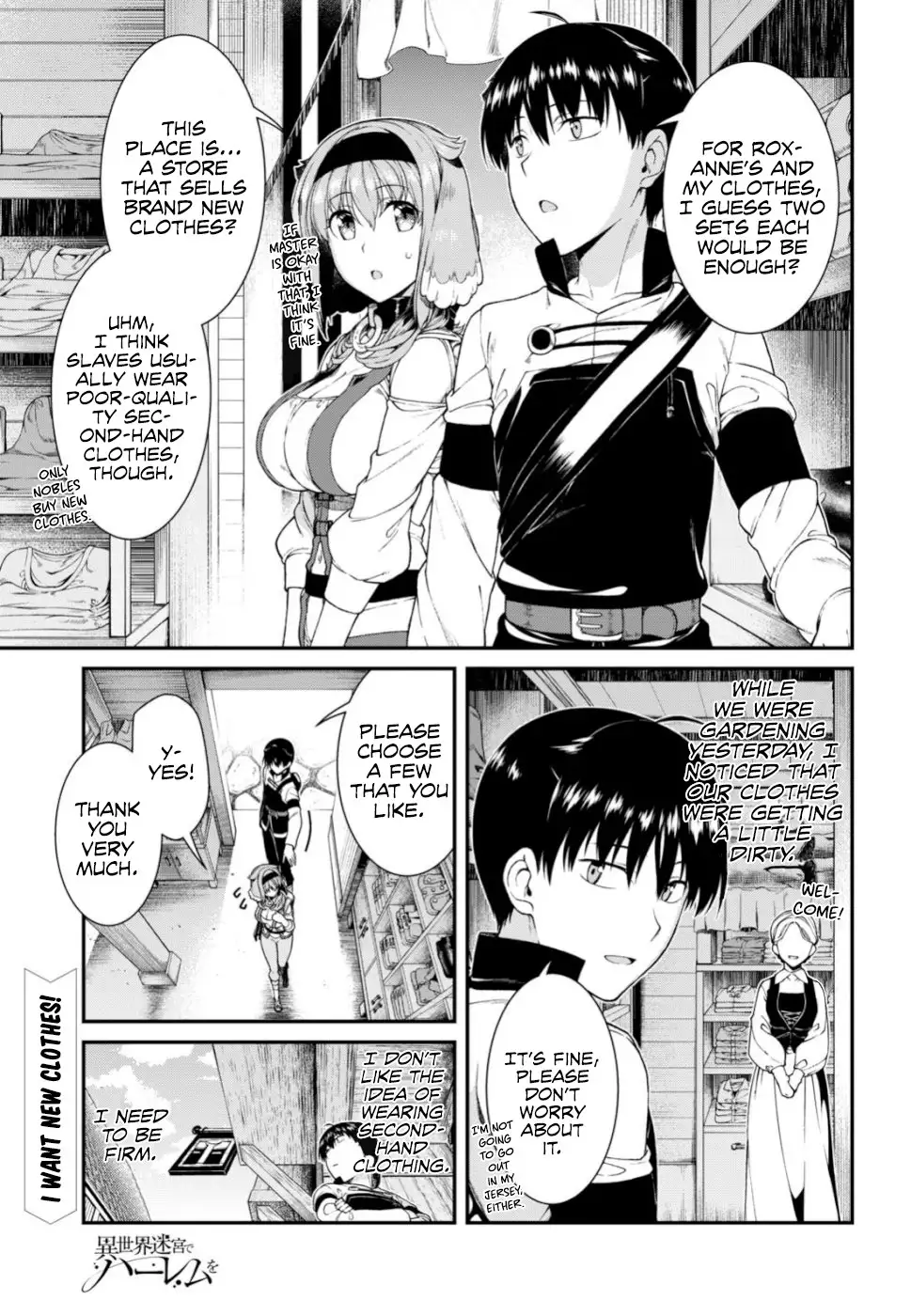Isekai Meikyuu de Harem wo Chapter 28 Page 2