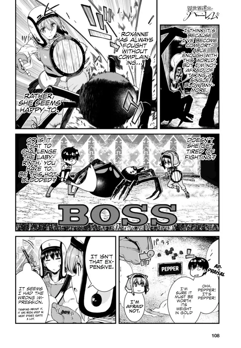Isekai Meikyuu de Harem wo Chapter 28 Page 23