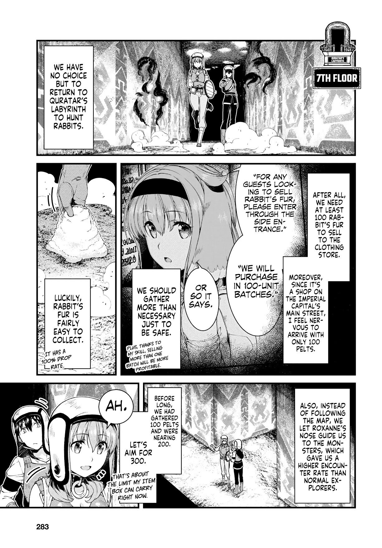 Isekai Meikyuu de Harem wo Chapter 34 Page 4