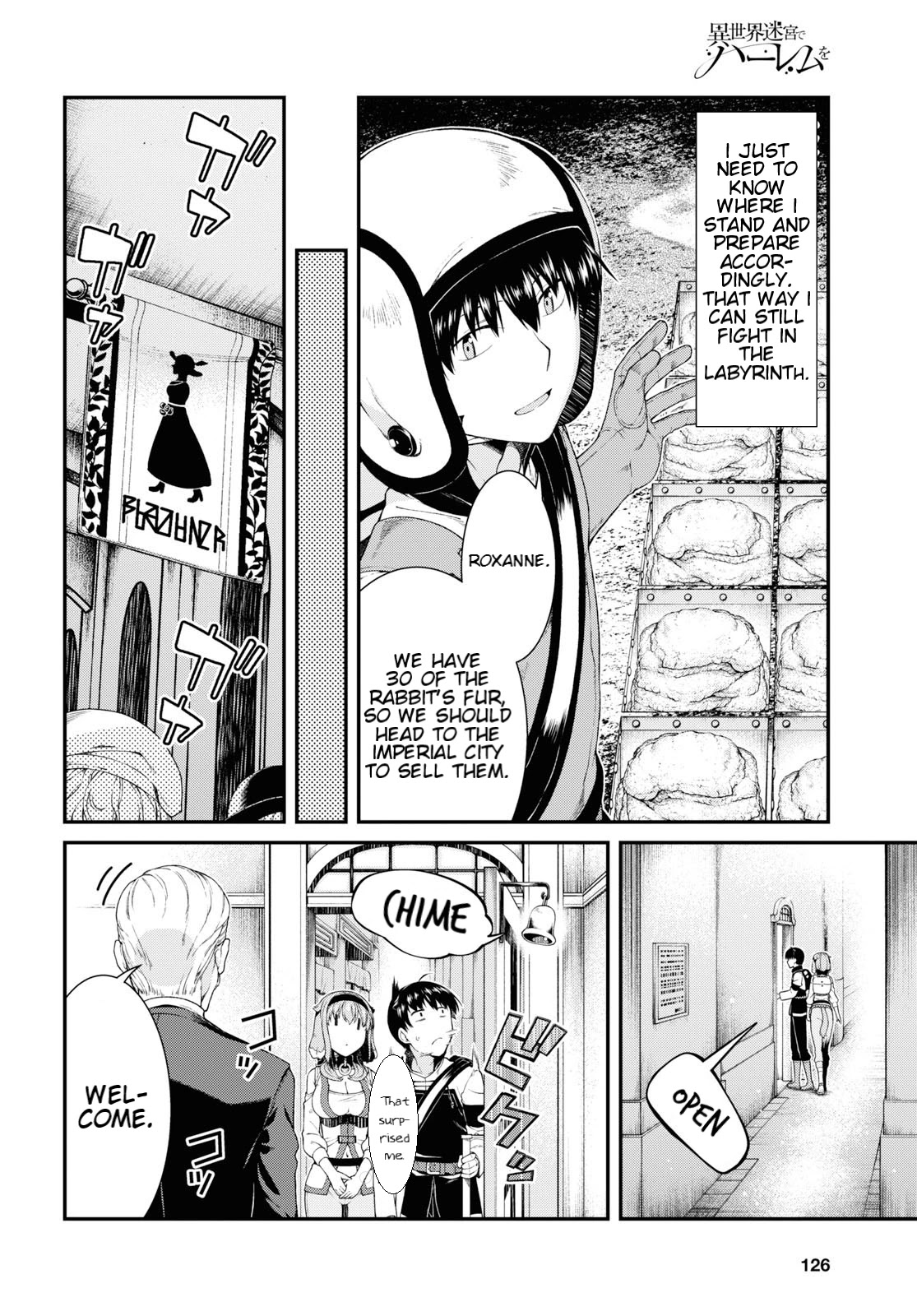 Isekai Meikyuu de Harem wo Chapter 35 Page 12