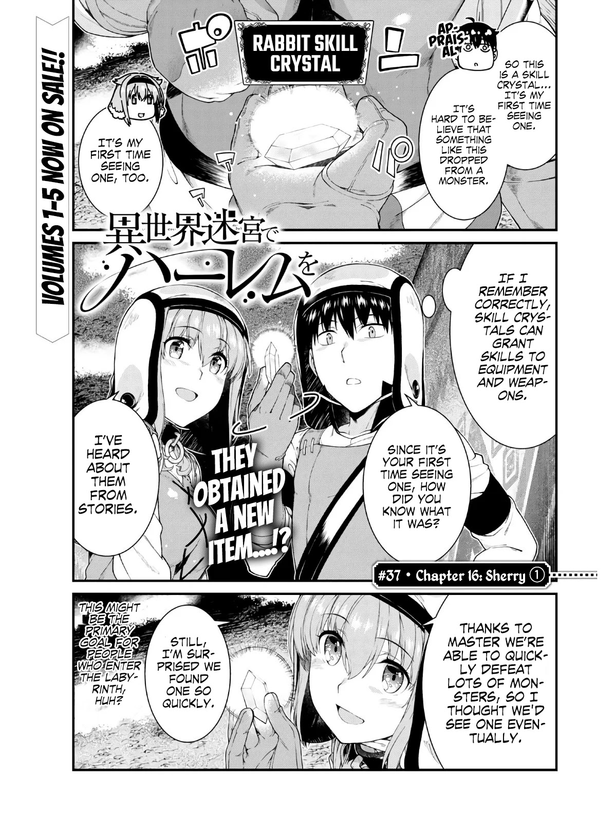 Isekai Meikyuu de Harem wo Chapter 37 Page 2