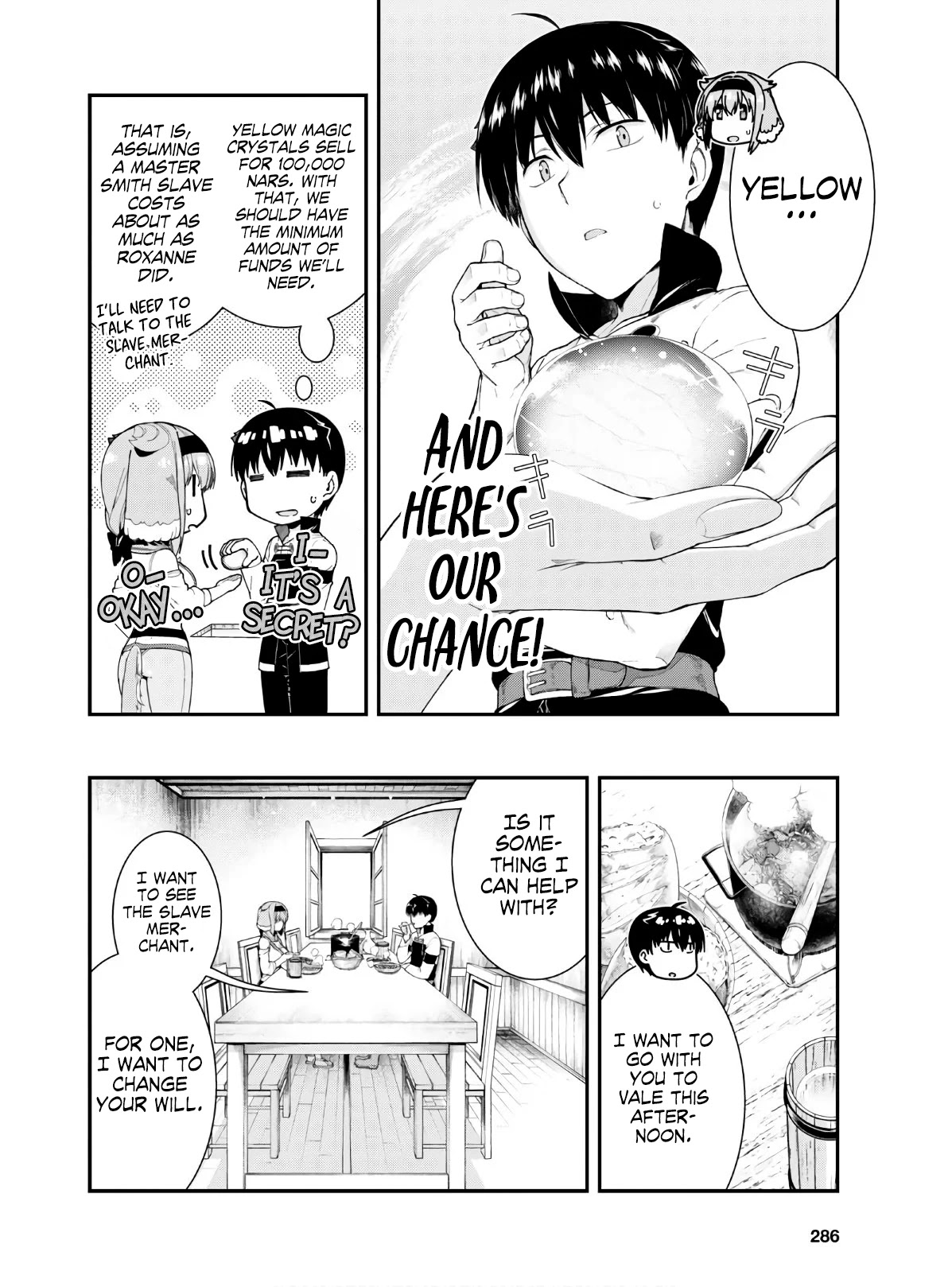 Isekai Meikyuu de Harem wo Chapter 37 Page 5