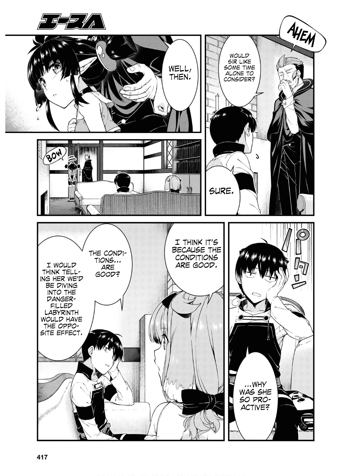 Isekai Meikyuu de Harem wo Chapter 38 Page 11