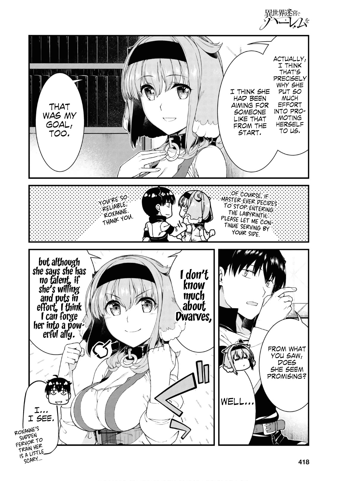 Isekai Meikyuu de Harem wo Chapter 38 Page 12