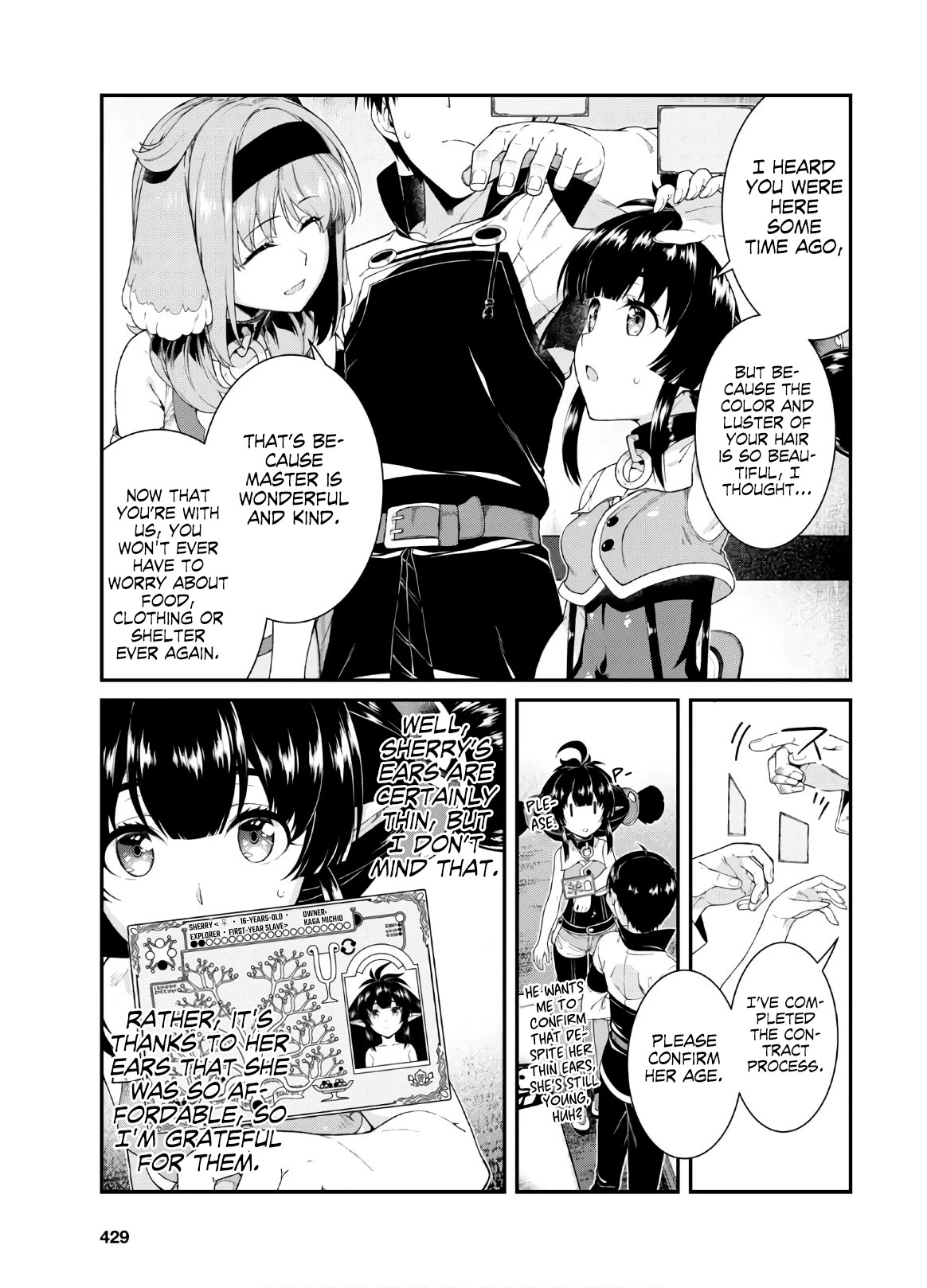 Isekai Meikyuu de Harem wo Chapter 38 Page 23