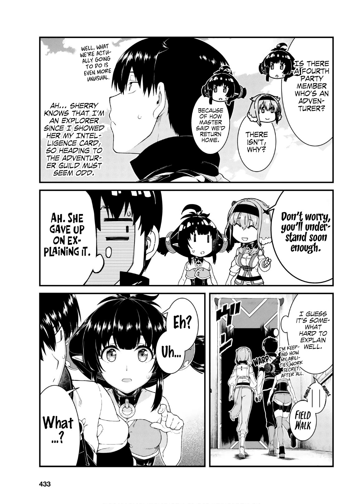 Isekai Meikyuu de Harem wo Chapter 38 Page 27