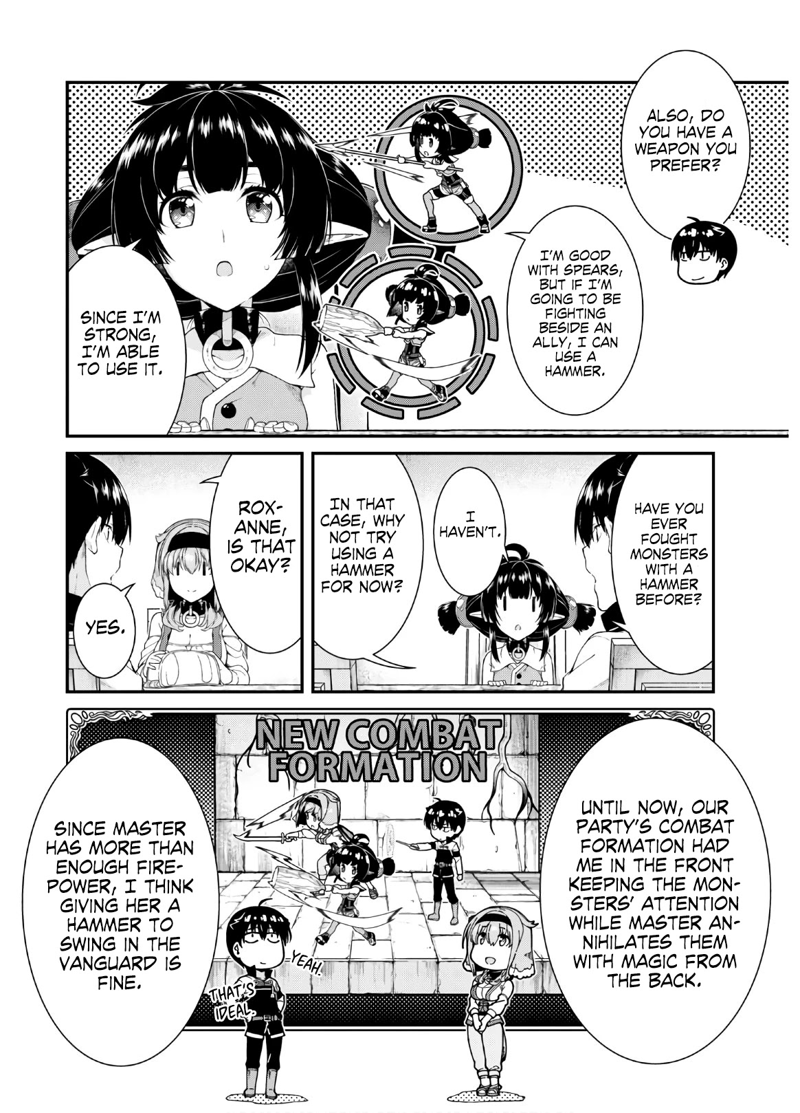Isekai Meikyuu de Harem wo Chapter 38 Page 32