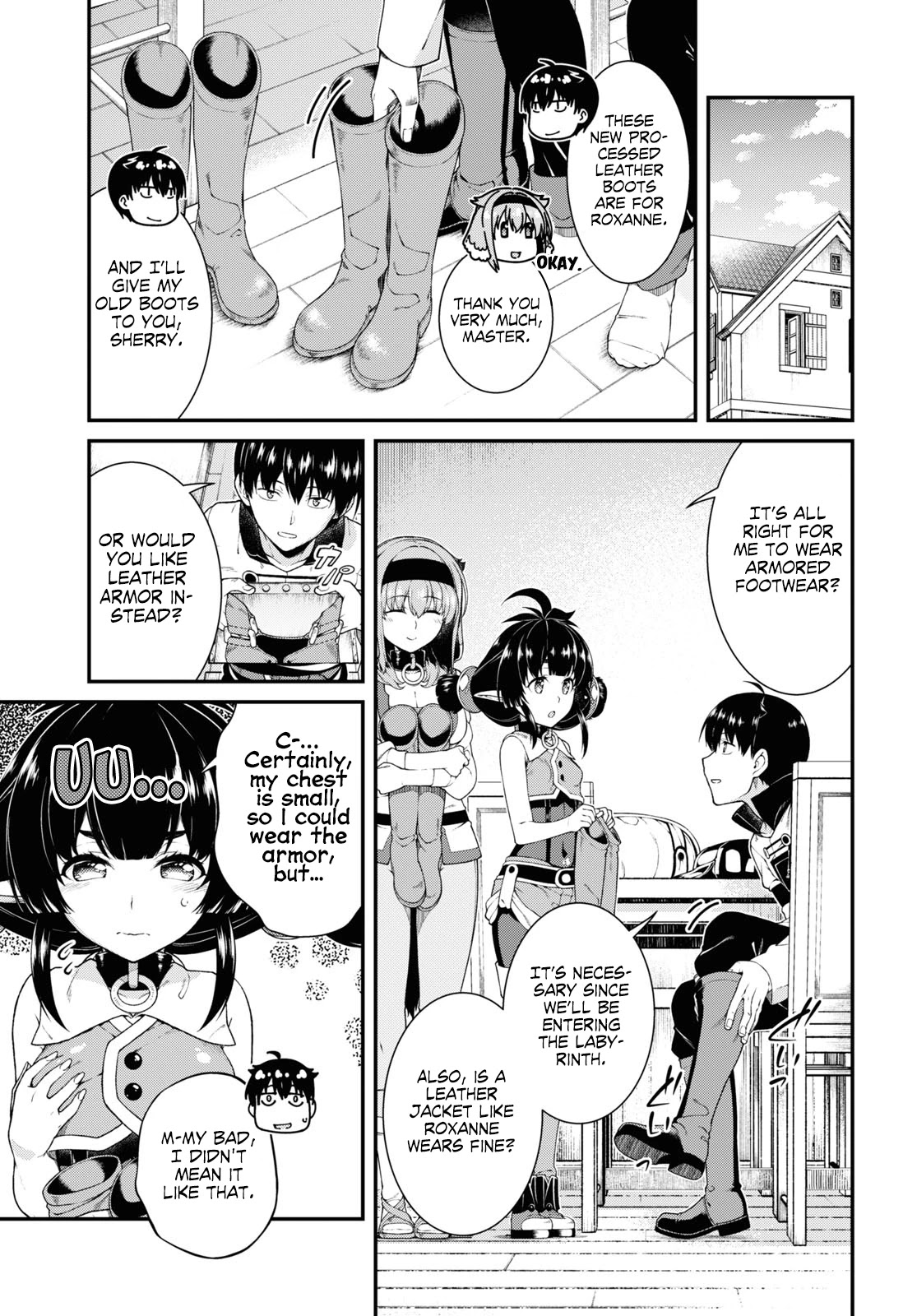Isekai Meikyuu de Harem wo Chapter 39 Page 8