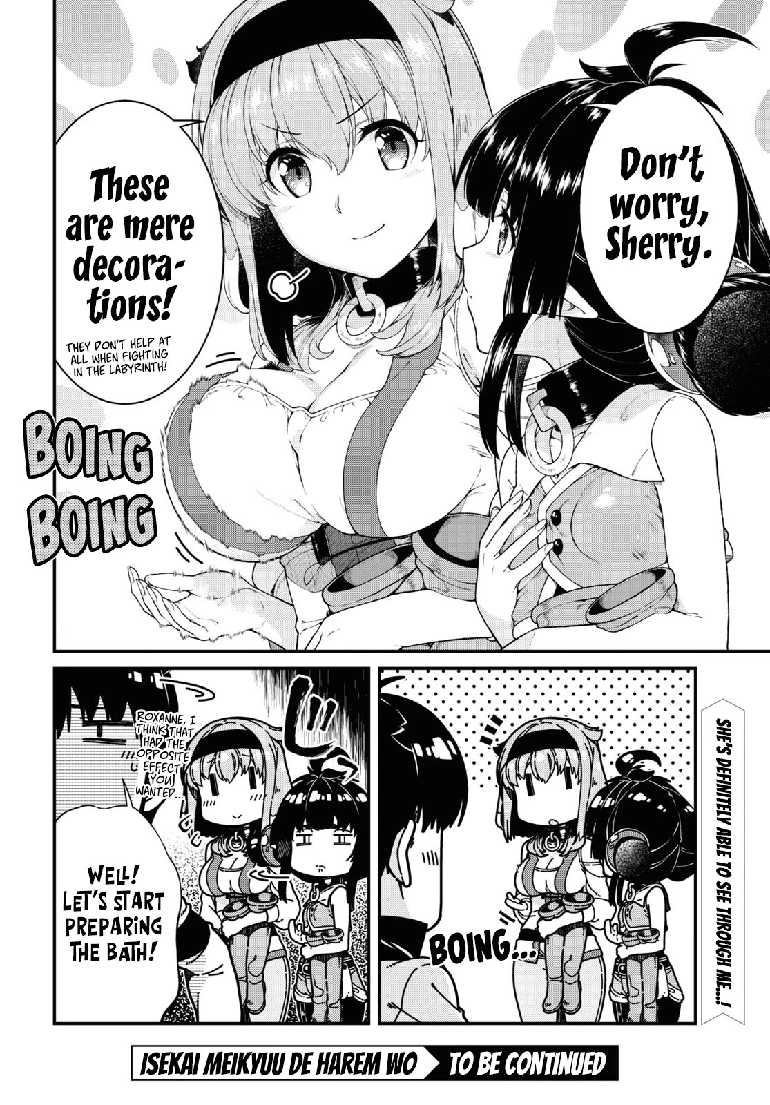 Isekai Meikyuu de Harem wo Chapter 39 Page 9
