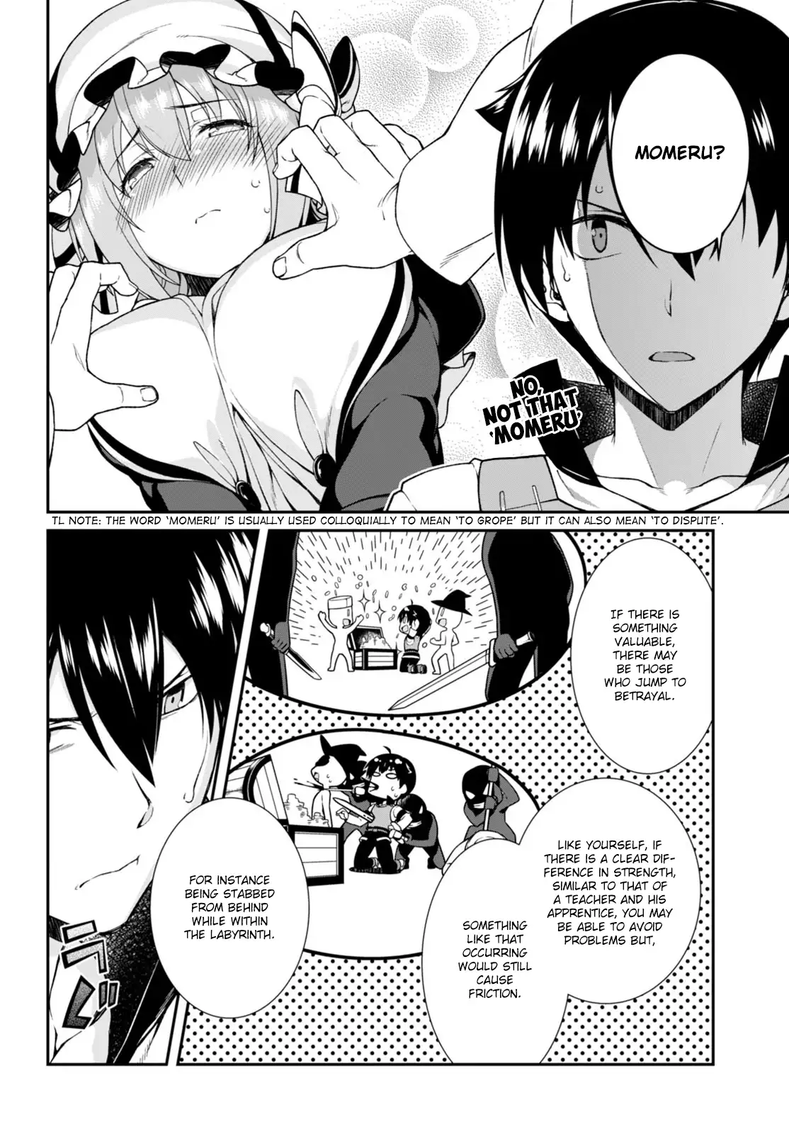 Isekai Meikyuu de Harem wo Chapter 4 Page 5