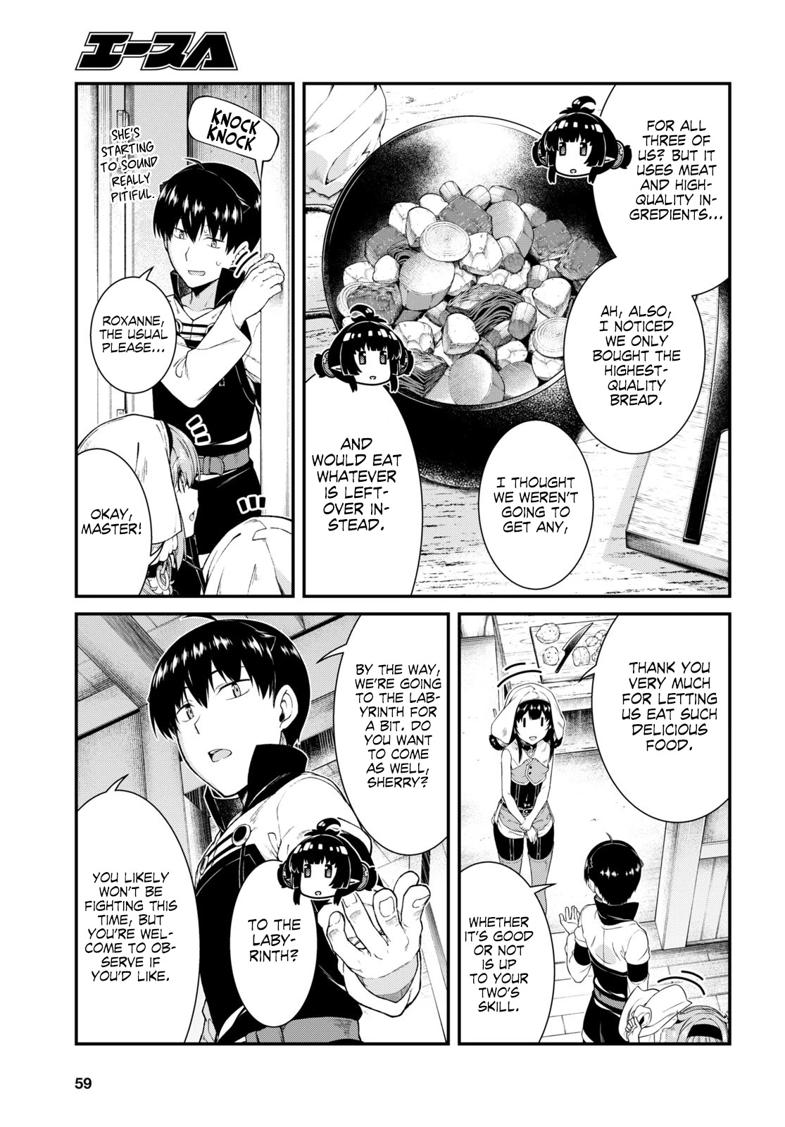 Isekai Meikyuu de Harem wo Chapter 40 Page 5