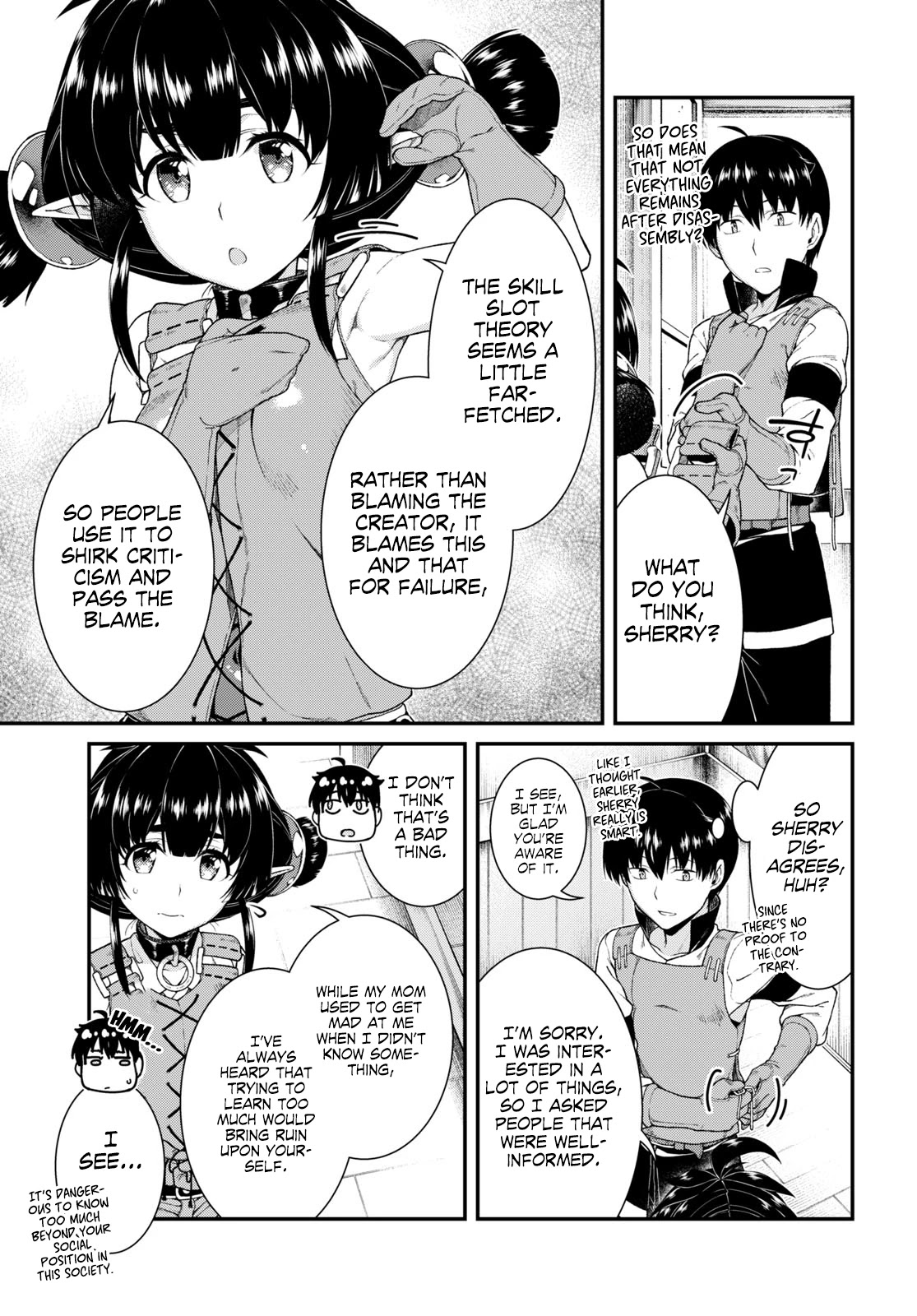 Isekai Meikyuu de Harem wo Chapter 40 Page 9