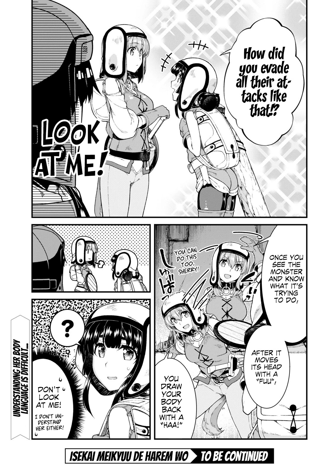 Isekai Meikyuu de Harem wo Chapter 40 Page 17