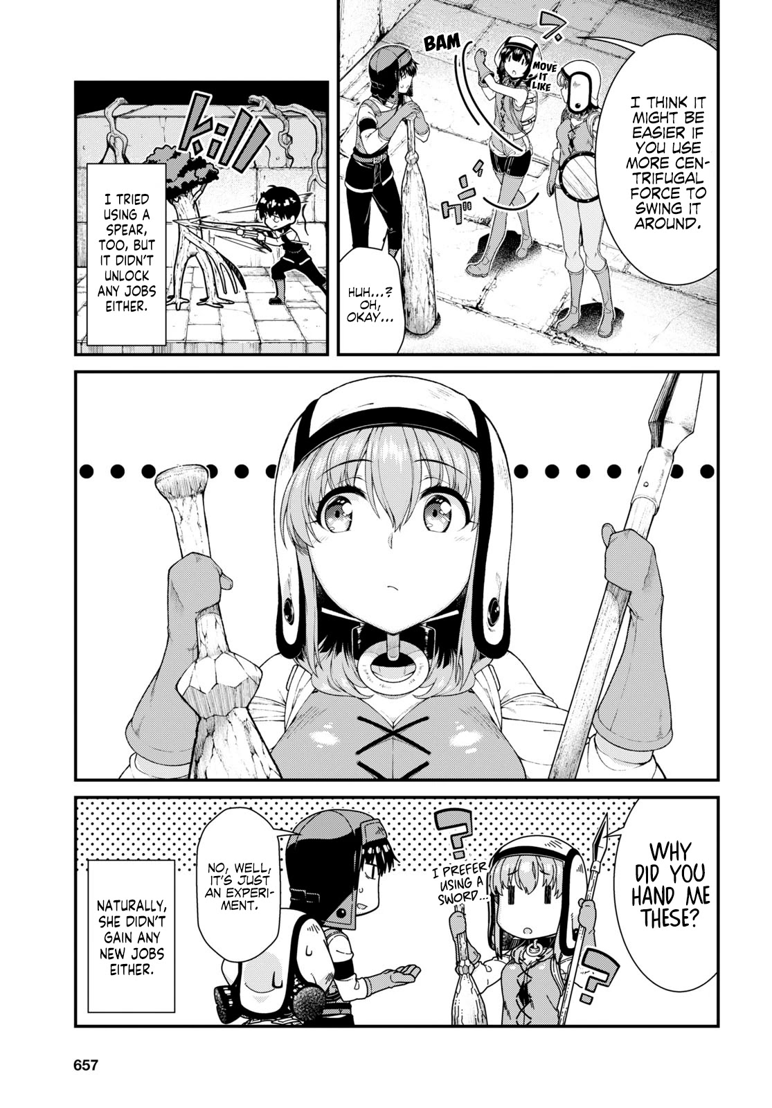 Isekai Meikyuu de Harem wo Chapter 45 Page 7