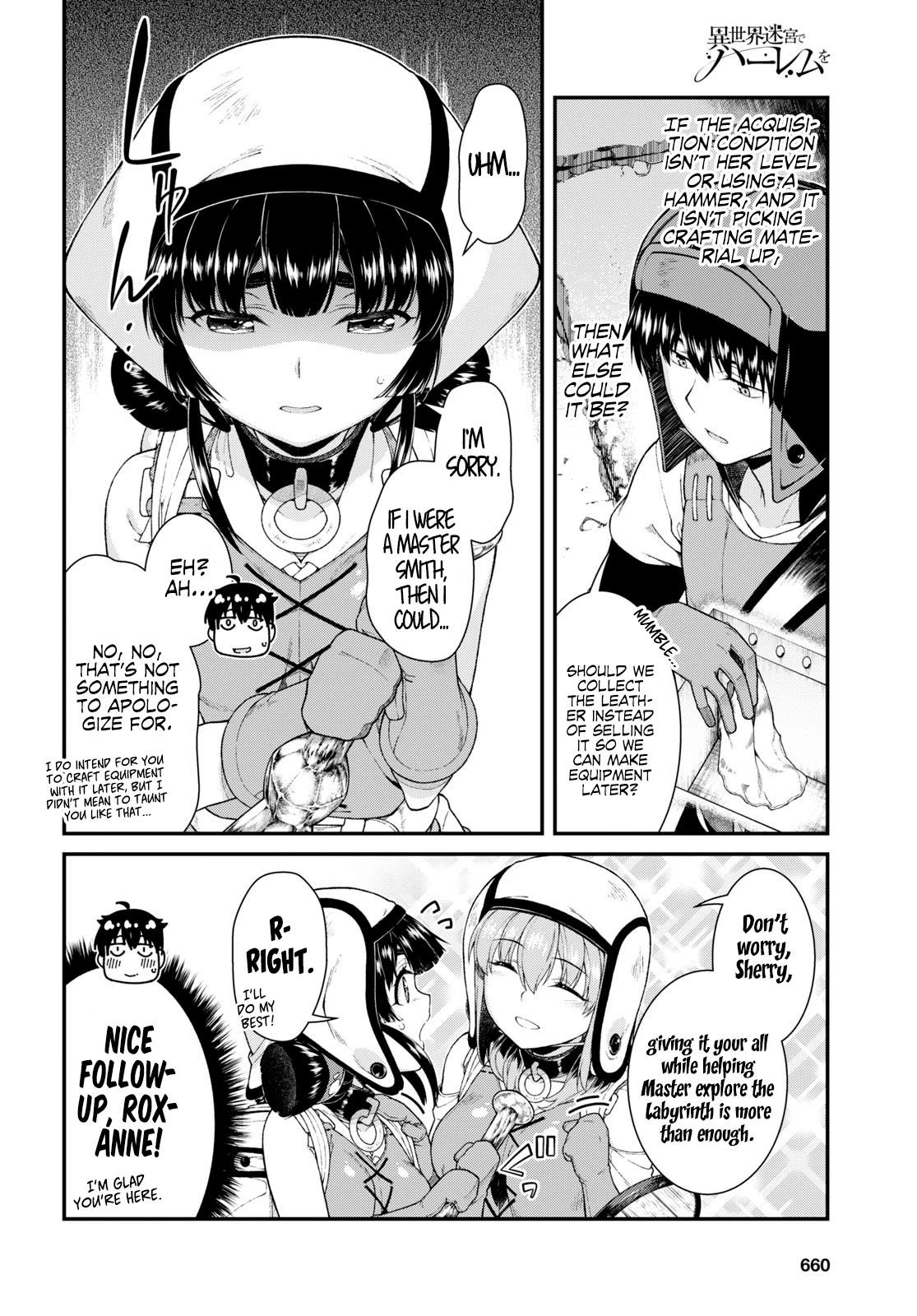Isekai Meikyuu de Harem wo Chapter 45 Page 10