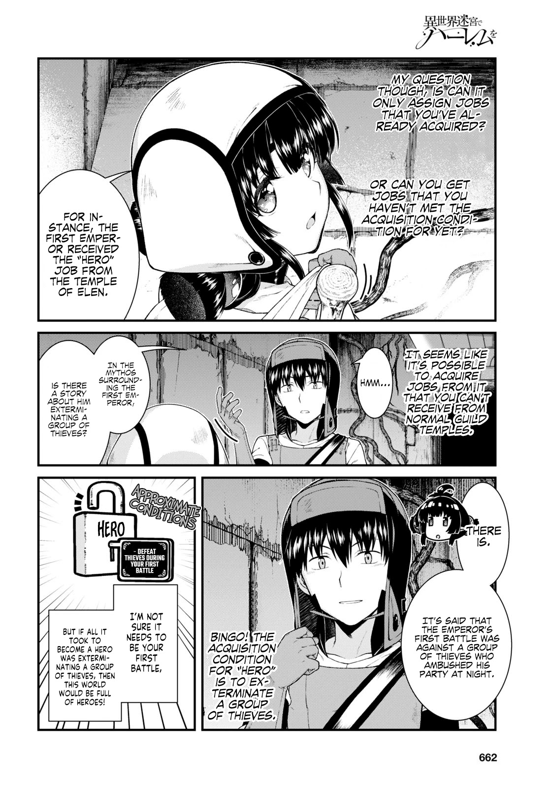 Isekai Meikyuu de Harem wo Chapter 45 Page 12