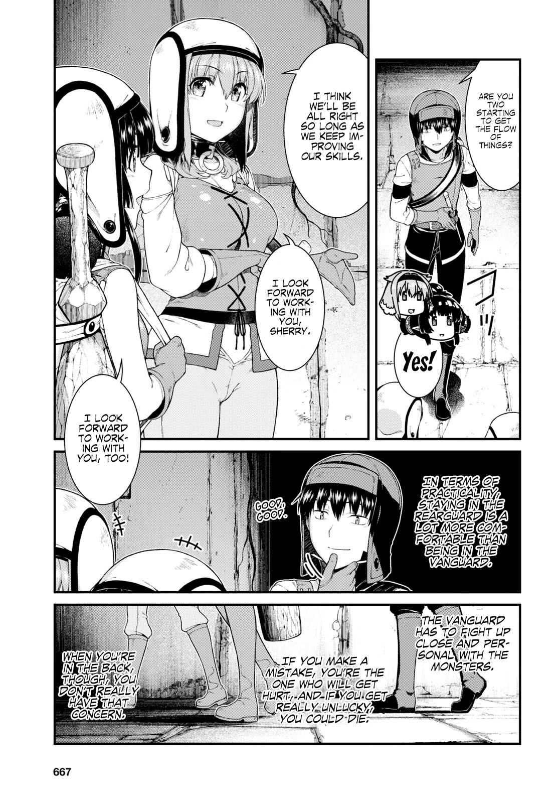 Isekai Meikyuu de Harem wo Chapter 45 Page 17