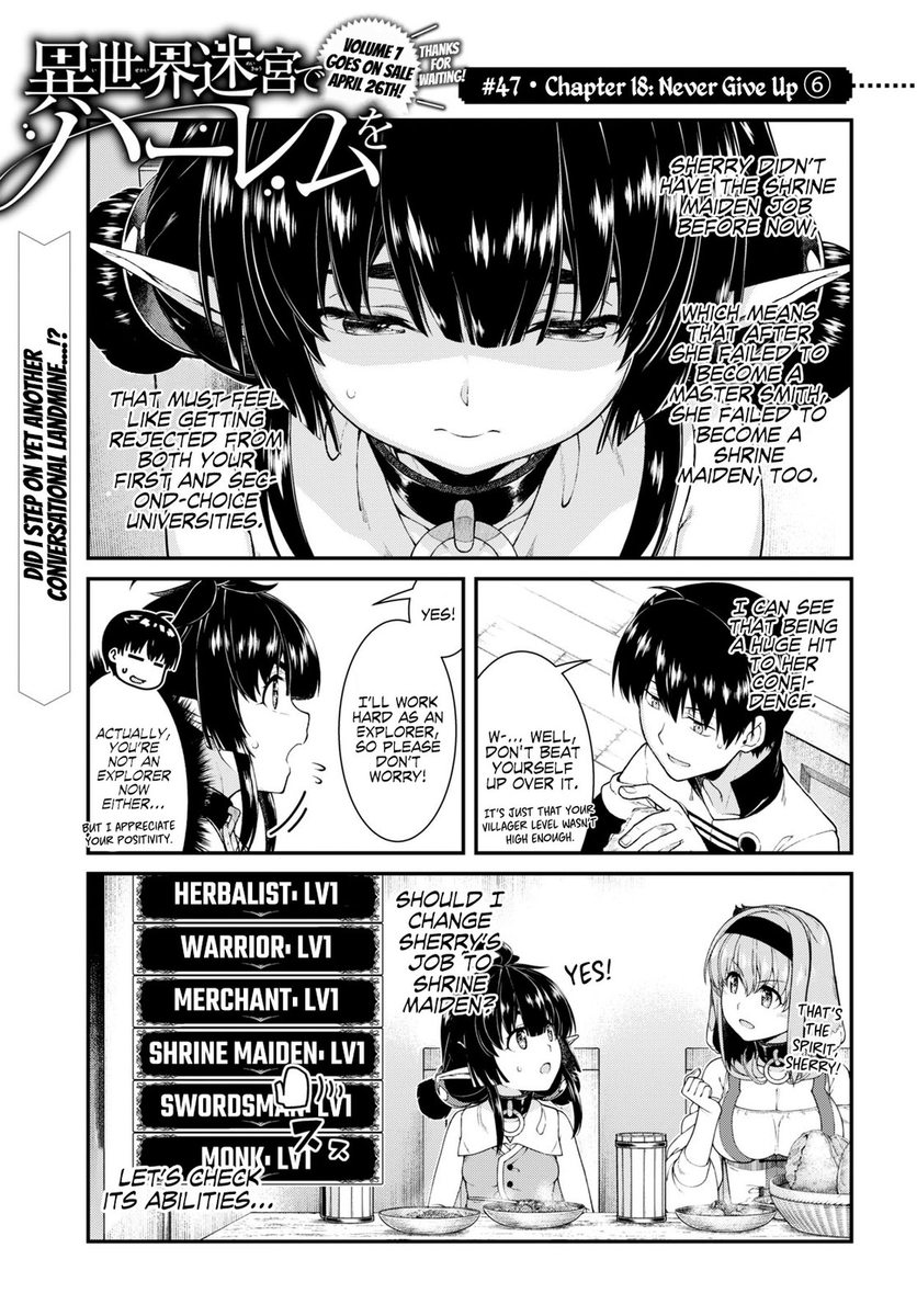 Isekai Meikyuu de Harem wo Chapter 47 Page 2