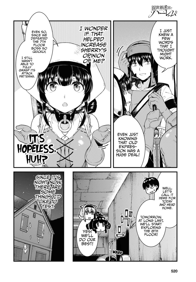 Isekai Meikyuu de Harem wo Chapter 50 Page 10