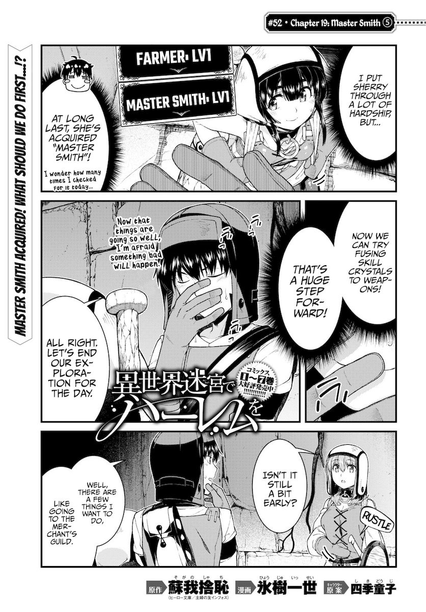 Isekai Meikyuu de Harem wo Chapter 52 Page 2