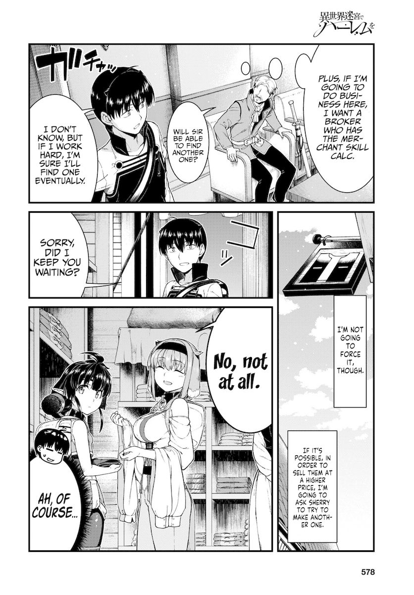 Isekai Meikyuu de Harem wo Chapter 52 Page 13