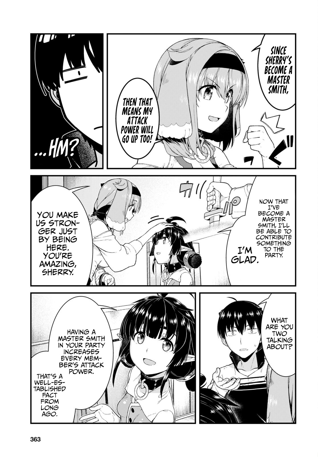 Isekai Meikyuu de Harem wo Chapter 54 Page 8