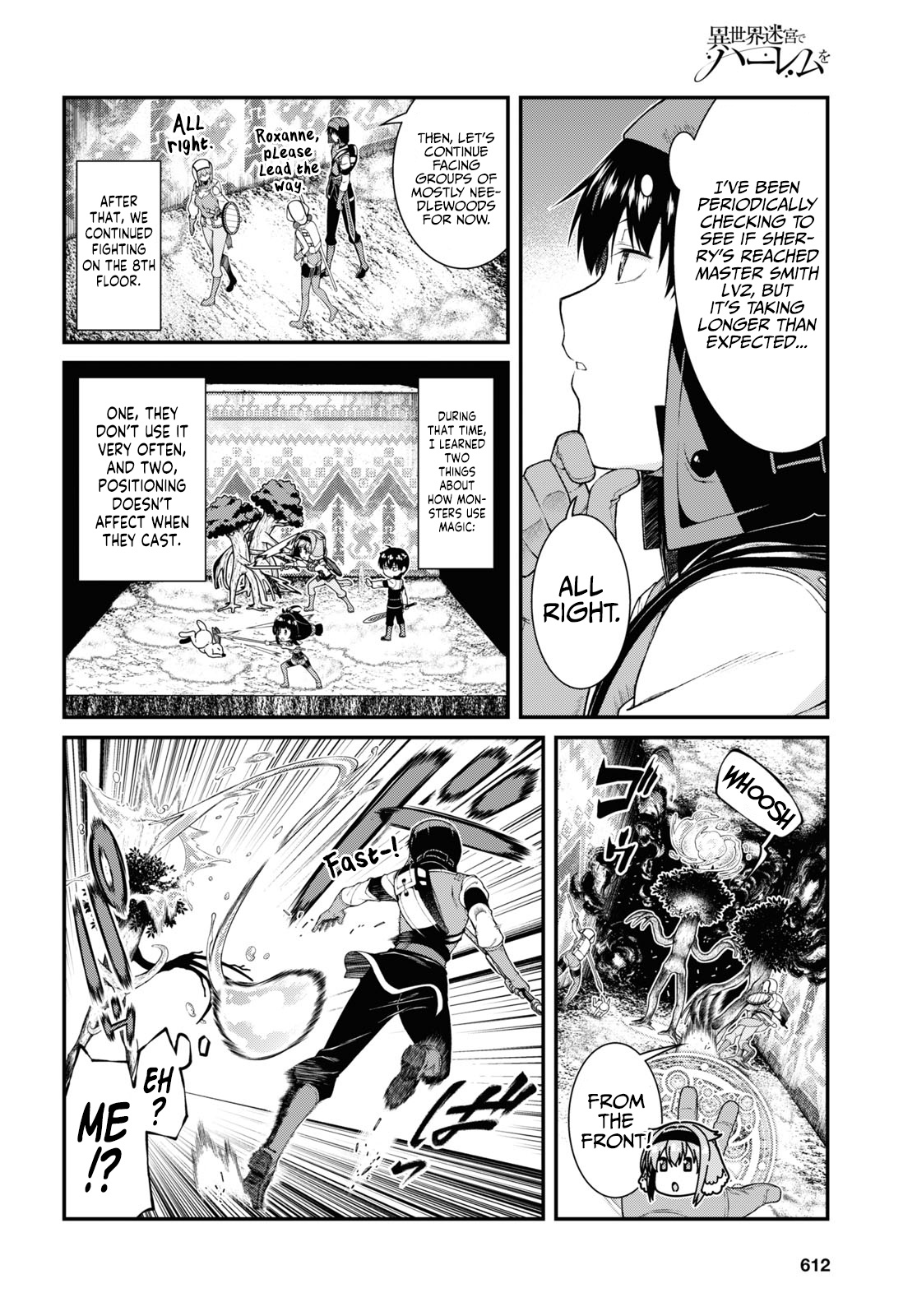 Isekai Meikyuu de Harem wo Chapter 56 Page 7